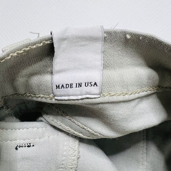 KanCan Moto Jeans Women's Size 24x29 Skinny, Sage Green, Low Rise - Picture 8 of 13